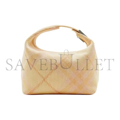 BURBERRY PEG DUFFEL BAG 80820461 (33.5*28*16.5cm)